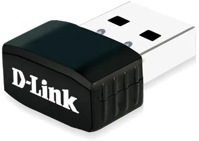 Сетевой адаптер D-Link DWA-131/F1A, Wi-Fi N300, USB, 2.4 ГГц