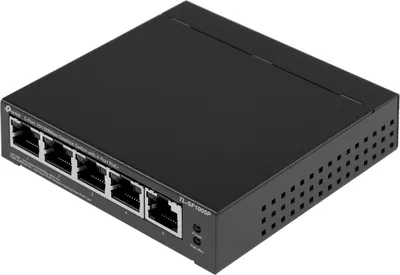 Коммутатор TP-Link TL-SF1005P, 5×10/100 Мбит/с, 4×PoE+, 67 Вт