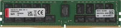 Серверная память Kingston KSM32RD4/64HCR, 64ГБ, DDR4-3200, RDIMM, ECC Reg