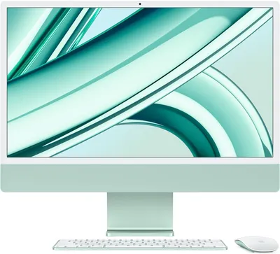 Моноблок Apple MQRN3HN/A, 24" 4.5K, M3, 8ГБ, 256ГБ SSD