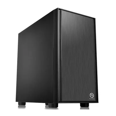 Корпус Thermaltake CA-1J1-00S1NN-00, Versa H17, mATX, черный