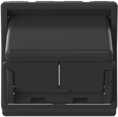 Адаптер Panduit CFPFS2SBL, накладной 45×45 мм, Mini-Com 2