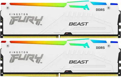 Память Kingston KF564C32BWEAK2-32, DDR5, 2×16ГБ, 6400МГц, CL32