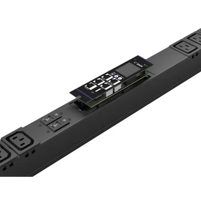 Блок розеток PDU SNR SNR-PDU-A-36A09B-16L3, input-metered, 36×C13+9×C19, 16A, 3-фазный, вертикальный