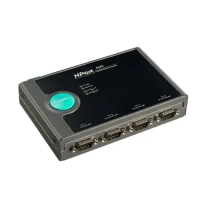 Преобразователь MOXA NPort 5450-T, RS-232/422/485 в Ethernet, 4 порта
