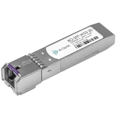 Модуль SFP B-OptiX BO-SFP-W53-20, WDM, 1550нм, 20км, SC
