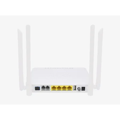 ONU-терминал SNR SNR-ONU-GPON-4E-2P-DW, GPON, 4×1GbE, 2×POTS, WiFi 2.4/5 ГГц