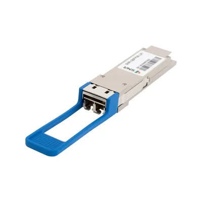 SNR SNR-QSFP+LR4-10 Двухволоконный модуль, QSFP+ 40GBASE-LR4, разъем LC, дальность до 10км