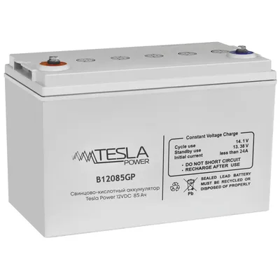 Аккумулятор Tesla Power B12085GP, 12В, 85Ач, AGM VRLA