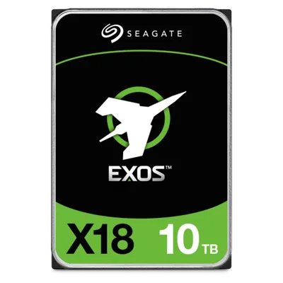 Жёсткий диск Seagate Exos X18 ST10000NM018G, 10ТБ, SATA 6Gb/s, 3.5", 7200rpm