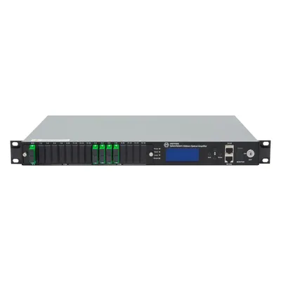 Усилитель оптический Vermax Vermax-NGE-8x21 S, 2 входа, 8×21dBm, 1U