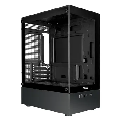 Корпус Ginzzu CL470, Mini Tower, mATX, без БП