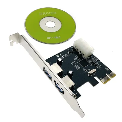 Контроллер Espada EU30A2, PCI-E, USB 3.0, 2 порта