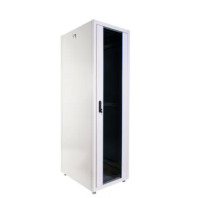 Шкаф коммутационный ЦМО ШТК-Э-42.6.6-33АА, напольный 42U, 600×600мм, 710кг, серый