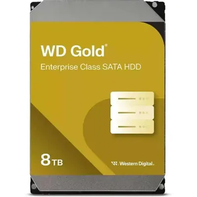 Жёсткий диск Western Digital WD8005FRYZ, 8ТБ, SATA, 7200rpm, Gold