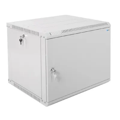 Шкаф настенный ЦМО ШРН-Э-9.650.1, 19", 9U, металл, разборный, серый