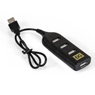 USB-хаб ExeGate EX293976RUS, USB 2.0, 4×USB 2.0