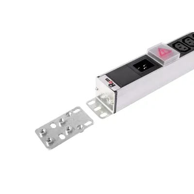 Блок розеток ЦМО R-16-14C13-10C19-V-1420, 16A, 14xC13+10xC19, вертикальный