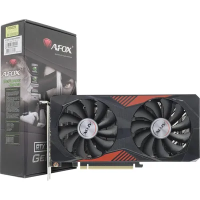 Видеокарта AFOX GeForce RTX 3060 Ti, 8 GB GDDR6, 256 bit, 3xDisplayPort, HDMI, GPU 1410 MHz