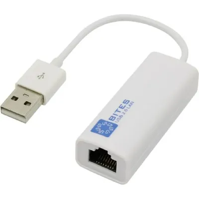 Сетевой адаптер 5bites UA2-45-02WH, USB 2.0→RJ-45, 10/100 Мбит/с