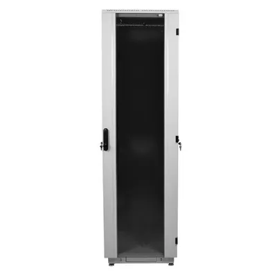 Шкаф телекоммуникационный ЦМО ШТК-М-48.6.6-1ААА, напольный, 48U, 600×600мм, стекло