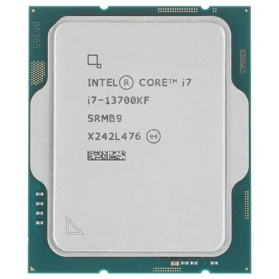 Центральный Процессор Intel Core i7-13700KF OEM (Raptor Lake, Intel 7, C16(8EC/8PC)/T24, Efficient-core Base 2.50GHz(EC), Performance Base 3,40GHz(PC), Turbo 5,40GHz, Max Turbo 5,40GHz, Without Graphics, L2 24Mb, Cache 30Mb, Base TDP 125W, Turbo TDP 253W, S1700)