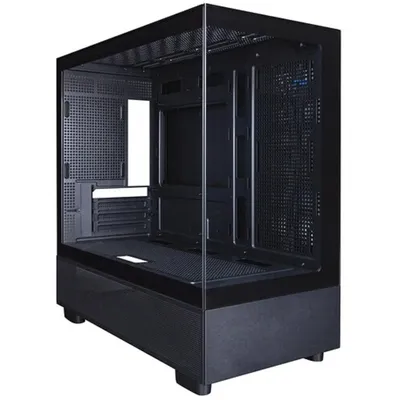 Miditower 1STPLAYER MIKU-Mi5 <Mi5-BK> Black MicroATX  без  БП