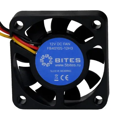 Вентилятор 5bites FB4010S-12H3, 40мм, 6000RPM, 3-pin