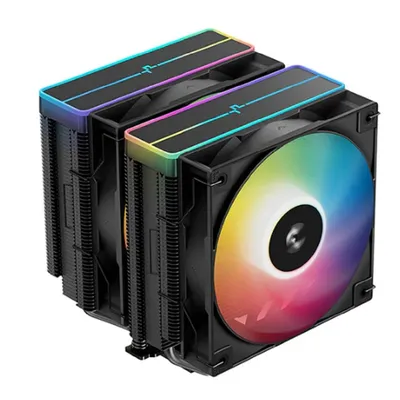 Кулер DeepCool AG620 Bk V2 ARGB, 2x120мм, TDP 260W