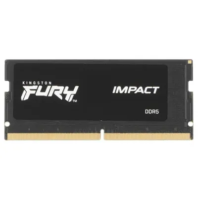 Оперативная память Kingston DDR5 16GB 5600MT/s CL40 SODIMM FURY Impact PnP 1 Year Warrаnty