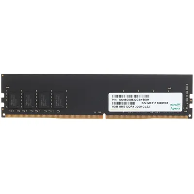 Память Apacer EL.08G21.GSH, 8GB, DDR4-3200, CL22