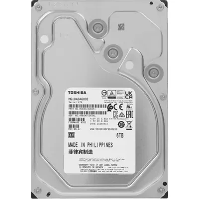 Жесткий диск Toshiba MG10ADA600E, 6ТБ, SATA III, 7200rpm, 512МБ, 3.5"