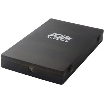 Внешний корпус AgeStar SUBCP1 (BLACK), 2.5", SATA III, USB 2.0