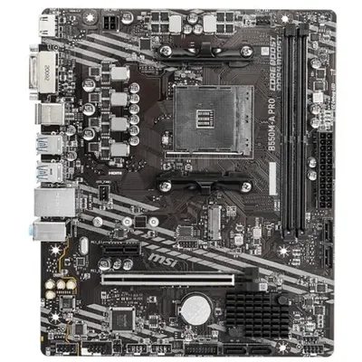 Материнская плата MICROSTAR MSI B550M-A PRO, Socket AM4, AMD B550, mATX