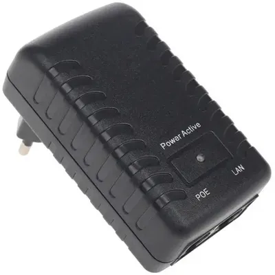 PoE инжектор ORIENT SAP-48POE 1A, 48W, 1 порт 10/100, PoE IEEE 802.3af