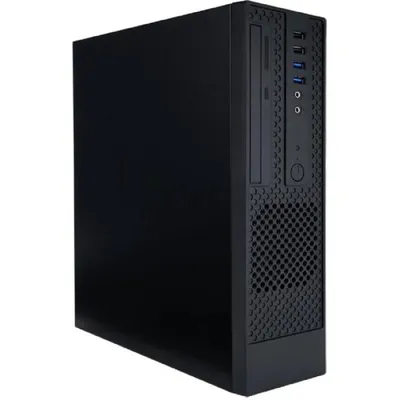 Корпус InWin 6143979, Slim, Micro-ATX/mini-ITX, черный