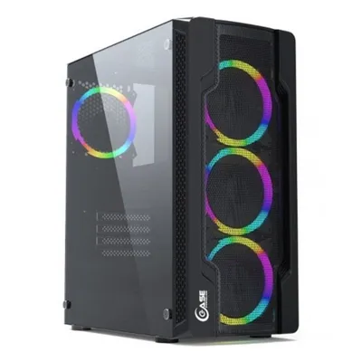 Корпус Powercase CMIXB-L4, Mistral X4 Mesh, ATX, стекло, 4×120мм
