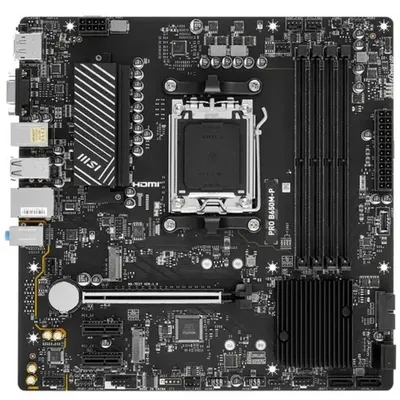 Материнская плата MicroStar PRO B650M-P, Socket AM5, AMD B650, mATX