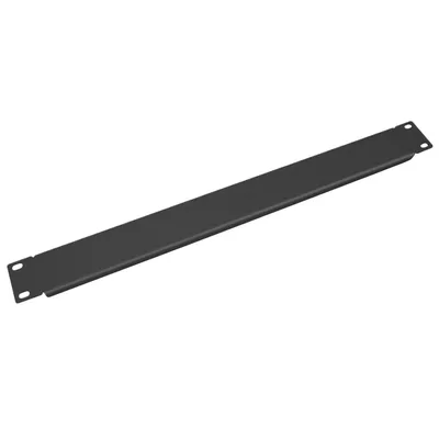 SH-J019-1U-BK Cabeus SH-J019-1U-BK Заглушка (Фальш-Панель) 19" 1U, цвет  черный (RAL 9004)