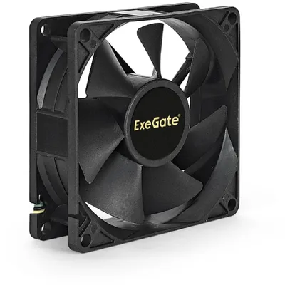 Вентилятор ExeGate EX283378RUS, 80×80×25 мм, PWM, 22 дБА