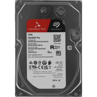 HDD Seagate ST10000NT001, 10ТБ, 3.5" SATA, 7200rpm, NAS