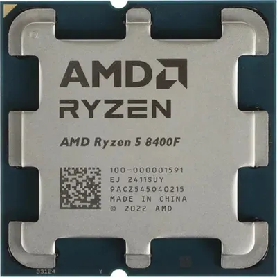 Центральный Процессор AMD RYZEN 5 8400F OEM (Phoenix, 4nm, C6/T12, Base 4,20GHz, Turbo 4,70GHz, without graphics, L3 16Mb, TDP 65W, SAM5)
