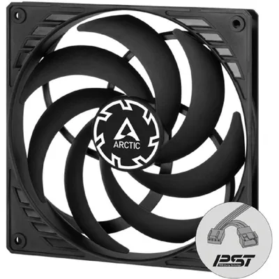 Вентилятор Arctic P14 Slim PWM PST ACFAN00268A, 140x140x16мм, 150-1800 об/мин