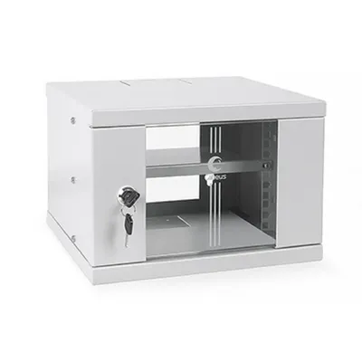 Cabeus WSC-4U - Шкаф телекоммуникационный настенный 10" 4U 326x300x225mm (ШхГхВ) дверь стекло