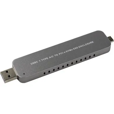 Контейнер для SSD ORIENT 3552U3, USB 3.1 Gen2, M.2 NVMe, 10 Гбит/с