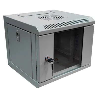 Шкаф настенный 5bites TC3204-04G, 4U, 10", 312x300 мм, серый