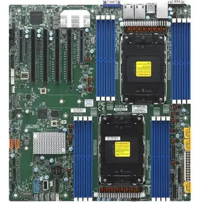Материнская плата Supermicro MBD-X13DEI-T-B, 2×LGA4677, DDR5, 2×10Gb LAN, E-ATX