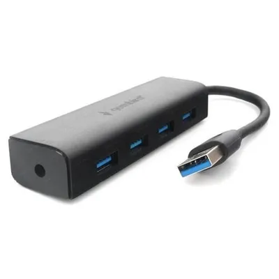 USB-концентратор Gembird UHB-C354, USB 3.0, USB 4 порта, USB с доп питанием