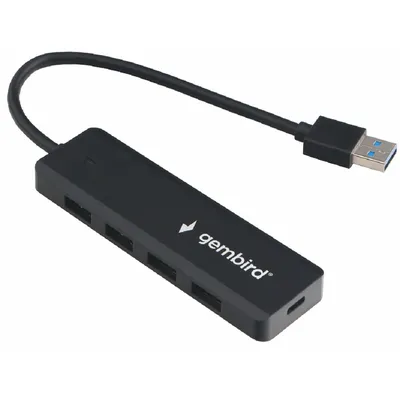 USB-хаб Gembird UHB-C414, USB 3.1, 4×USB-A, Type-C
