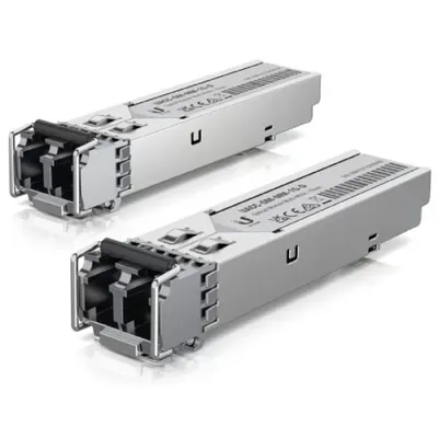 Оптический модуль Ubiquiti UACC-OM-MM-1G-D-2, многомодовый, 1G, 2-Pack